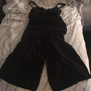 Dressy wide leg jumper